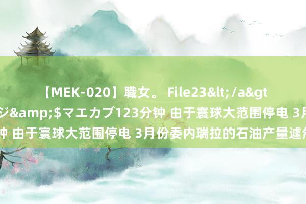 【MEK-020】職女。 File23</a>2011-05-20プレステージ&$マエカブ123分钟 由于寰球大范围停电 3月份委内瑞拉的石油产量遽然减半