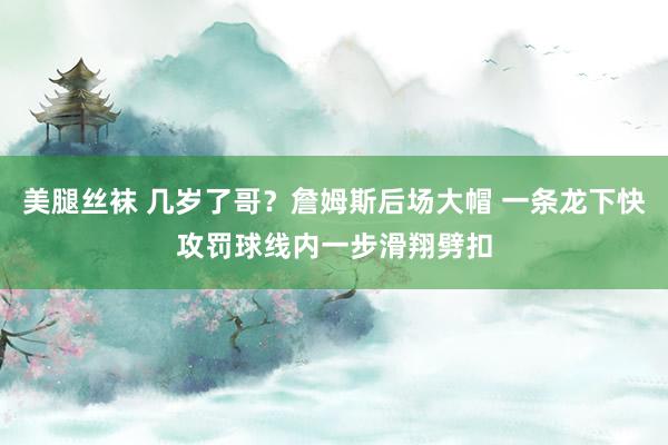 美腿丝袜 几岁了哥？詹姆斯后场大帽 一条龙下快攻罚球线内一步滑翔劈扣